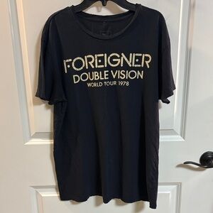 THE THREAD SHOP “Foreigner Double Vision World Tour 1978” Tee